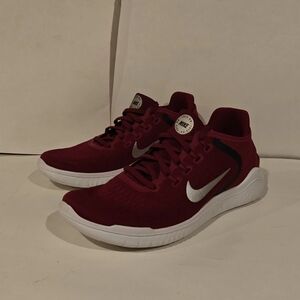 Nike Free RN True Berry Women’s Running Shoes Burgundy Red Size 8 942837-604